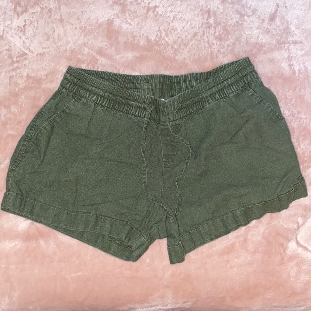 Army Green Shorts